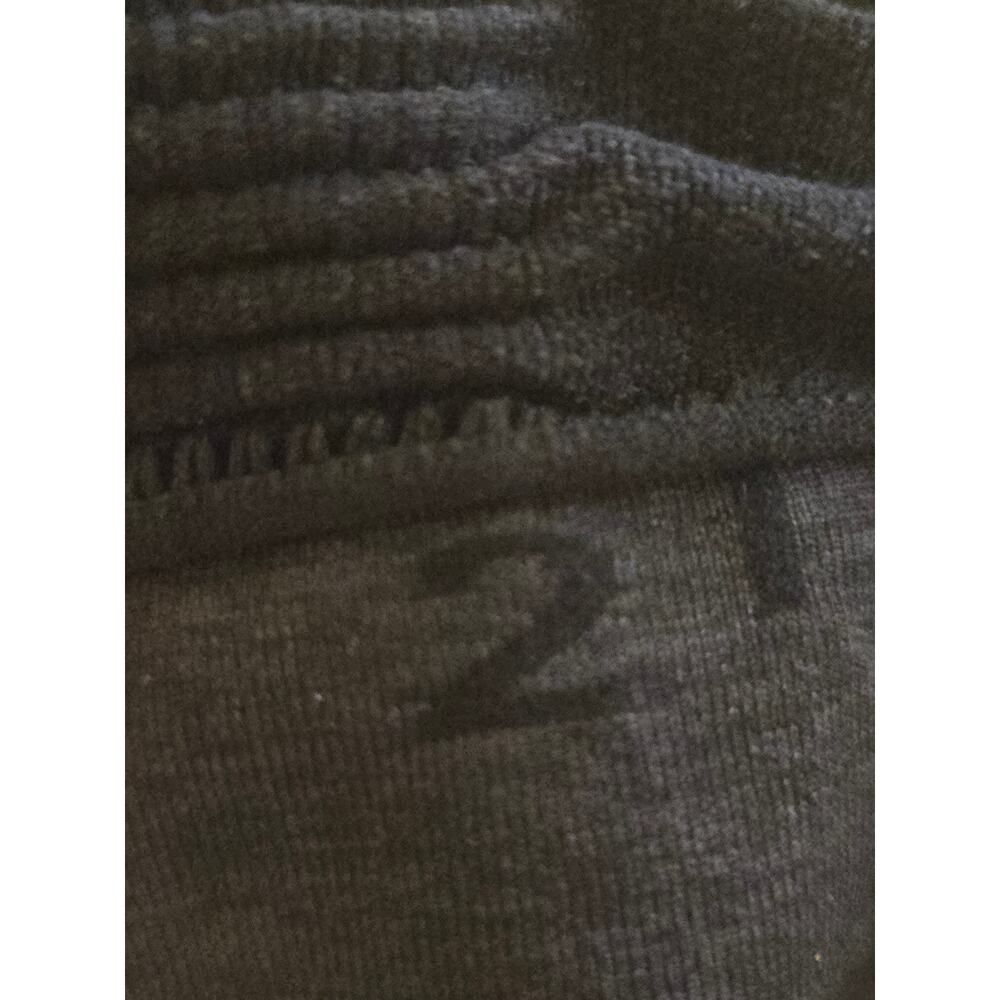 Lululemon In The Flow Crop II Heathered Black Seamless Crop Leggings Size 2 - Picture 8 of 9